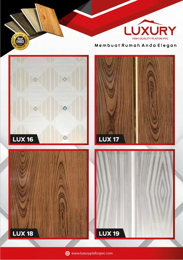 Luxury Plafon PVC (LUX 16 - LUX 19)